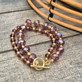 Statement Crystal Wrap Bracelet