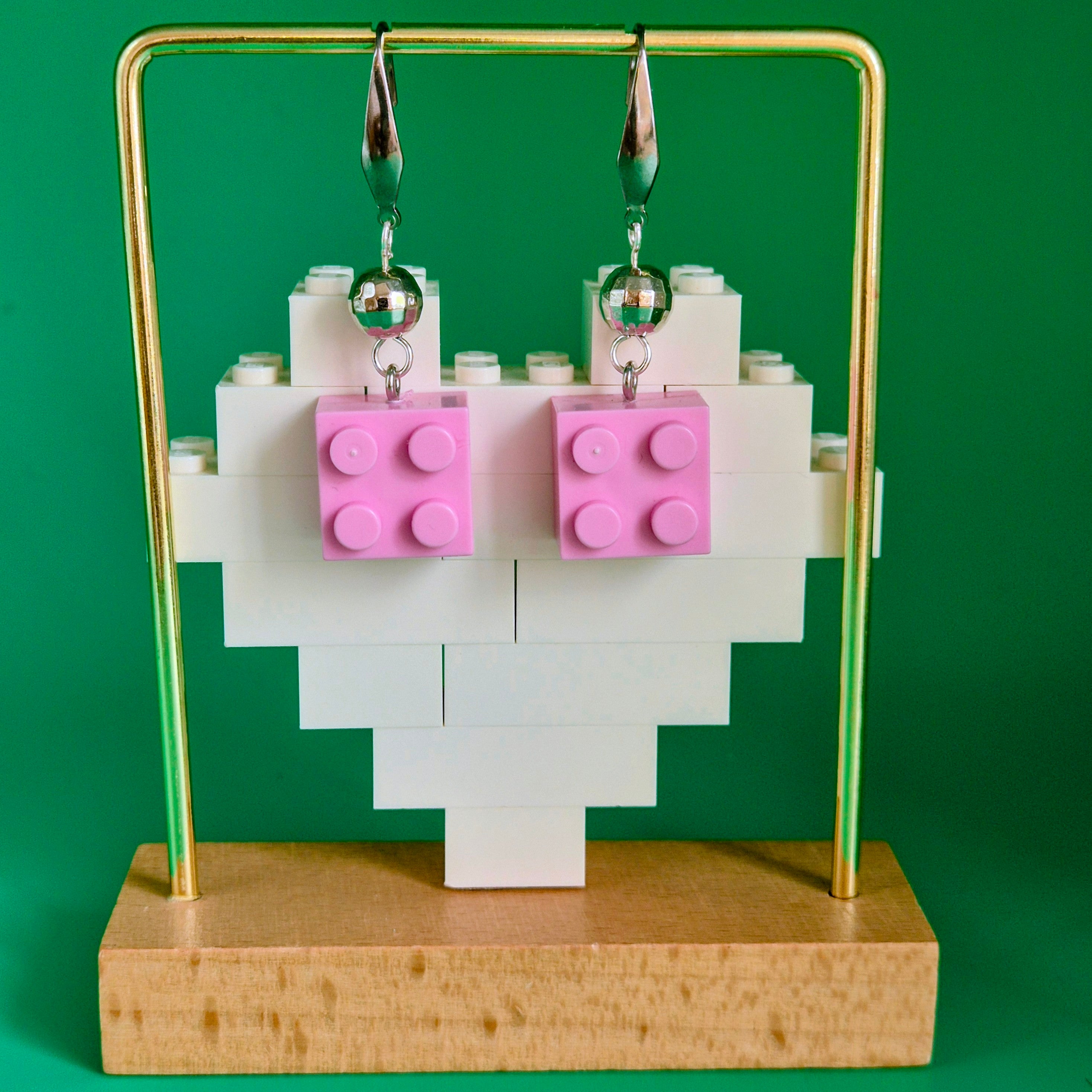Block Party LEGO® Brick Drop Earrings