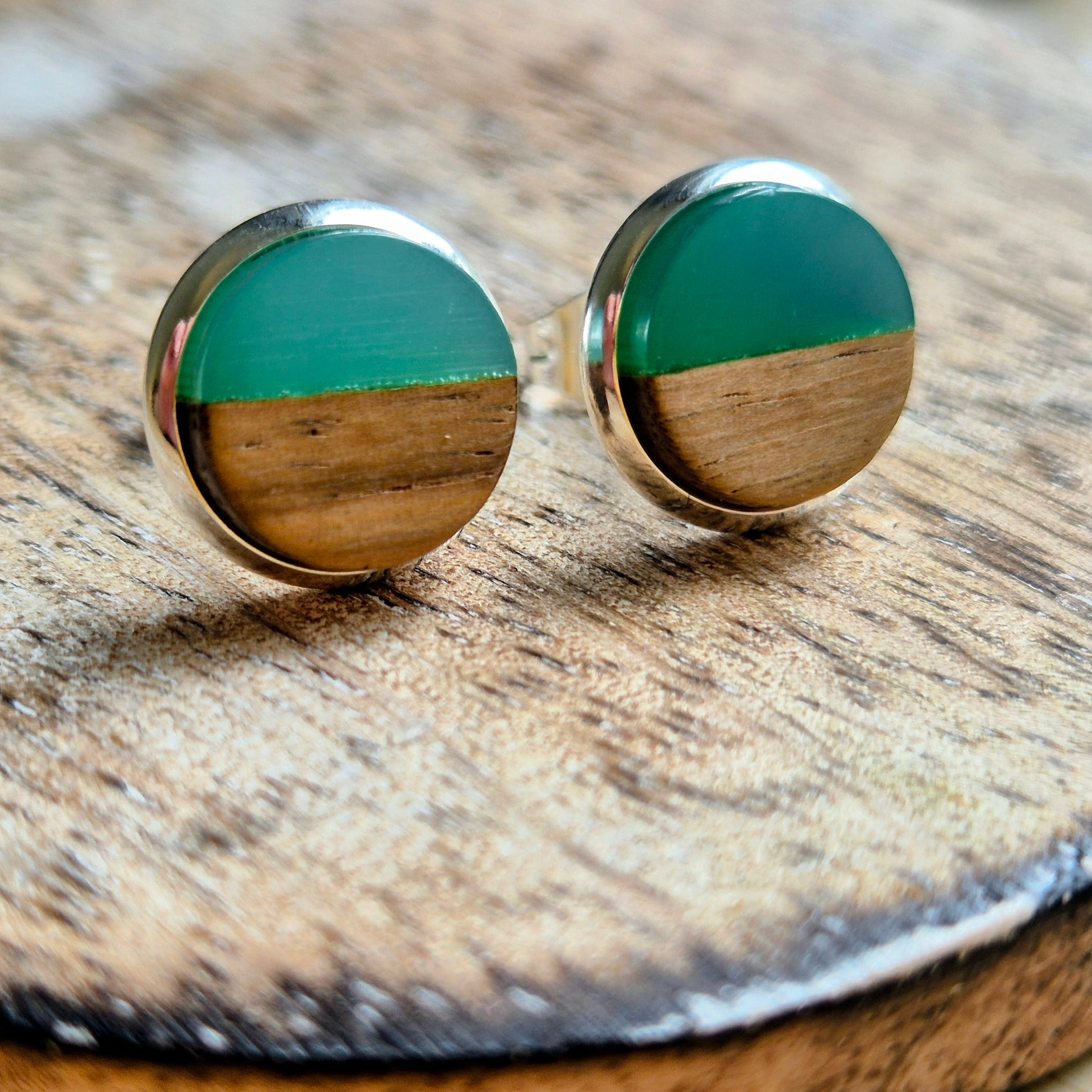 Driftwood Stud Earrings
