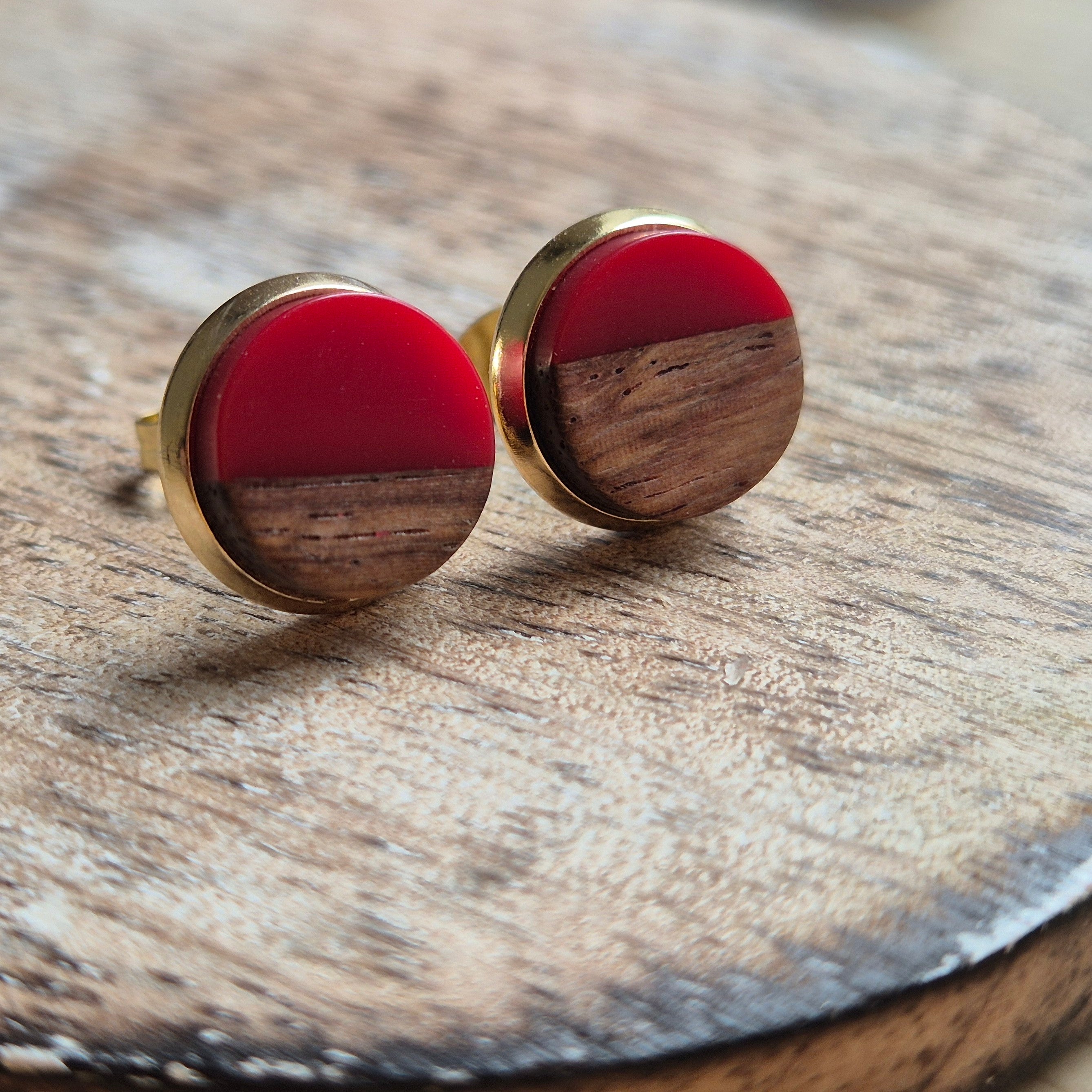 Driftwood Stud Earrings