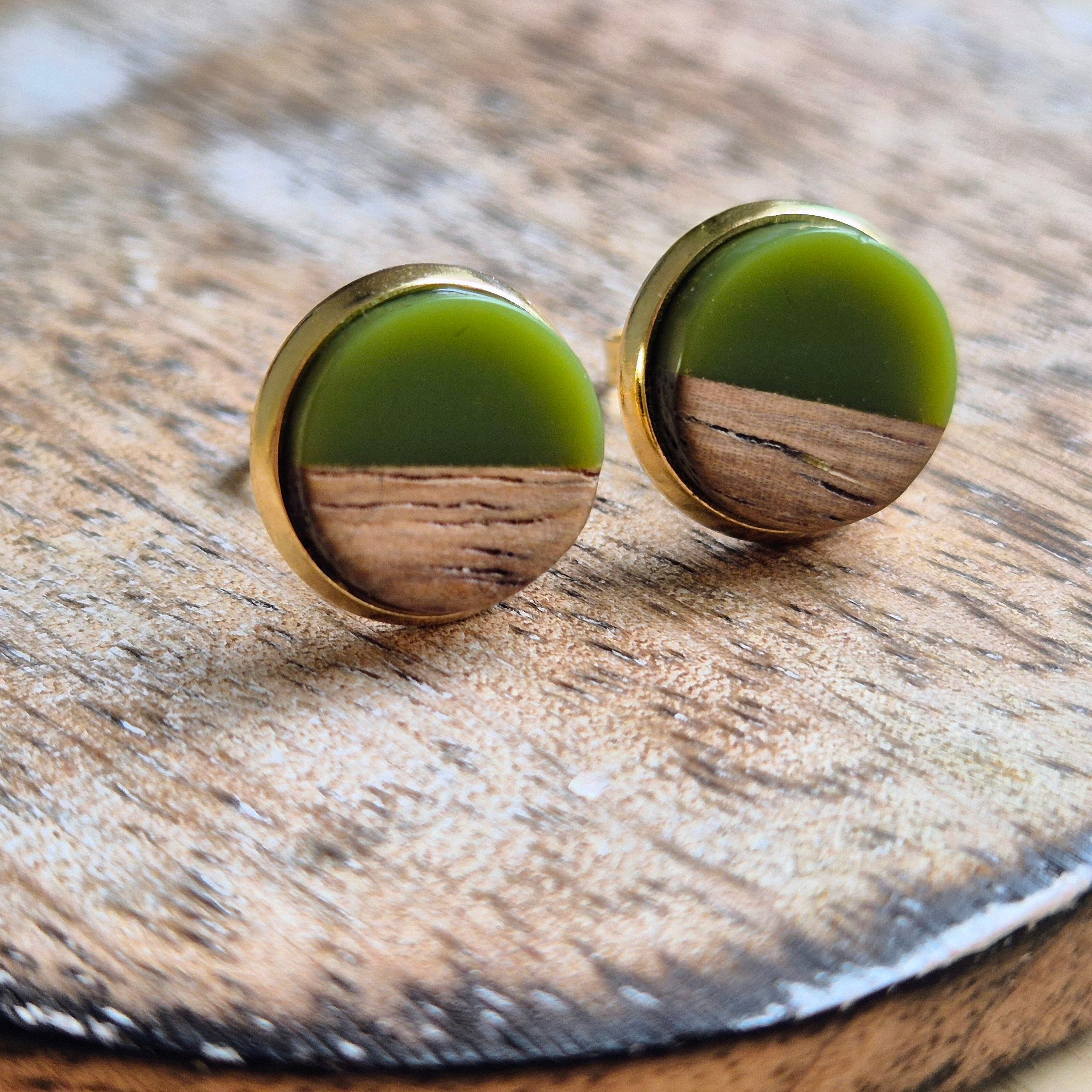 Driftwood Stud Earrings
