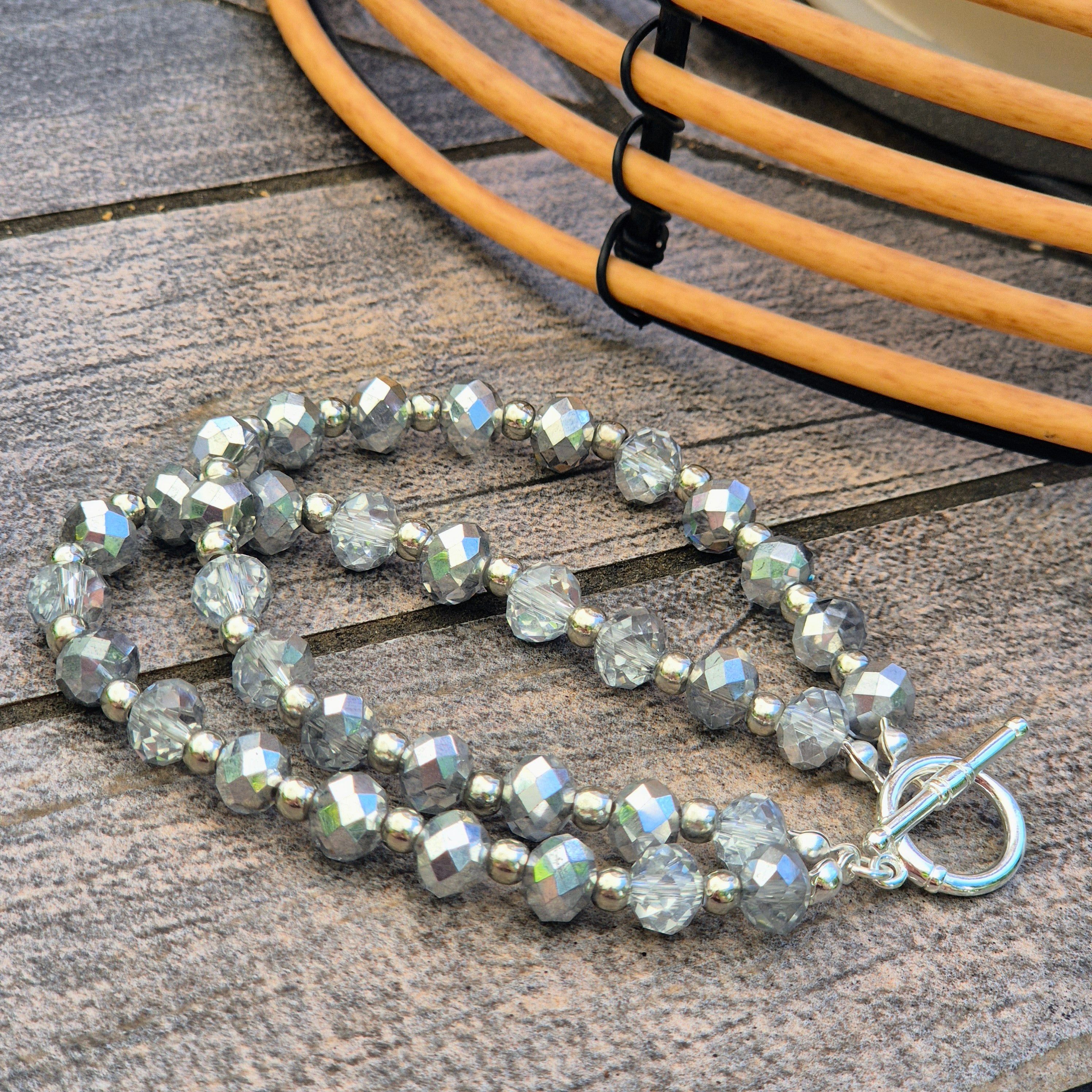 Statement Crystal Wrap Bracelet