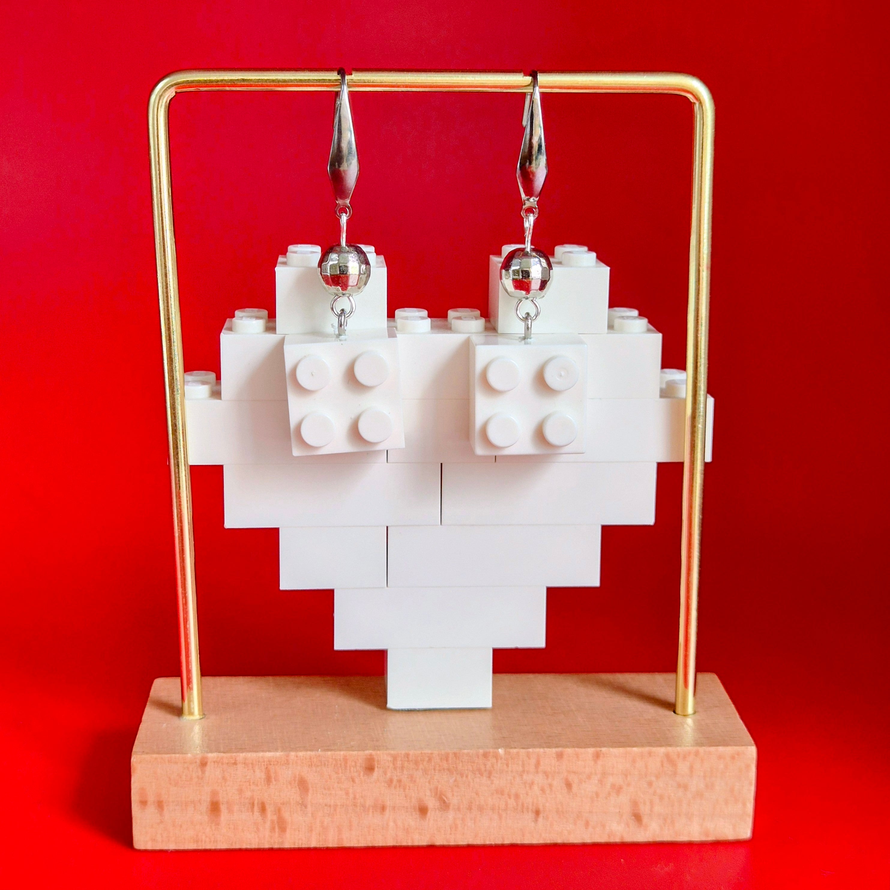 Block Party LEGO® Brick Drop Earrings