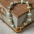 18k Gold Plated Natural Stone Tide Edit Bracelets