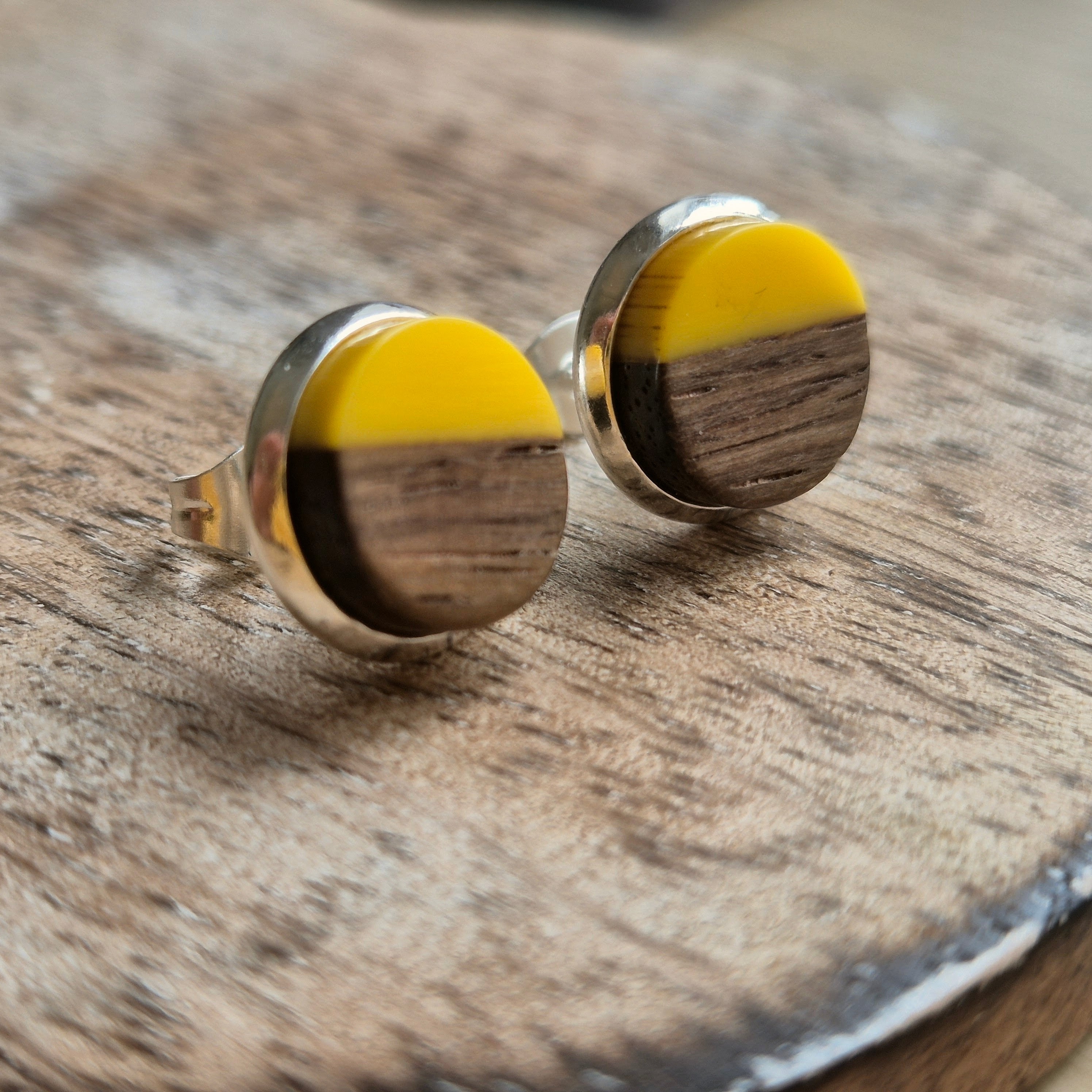 Driftwood Stud Earrings