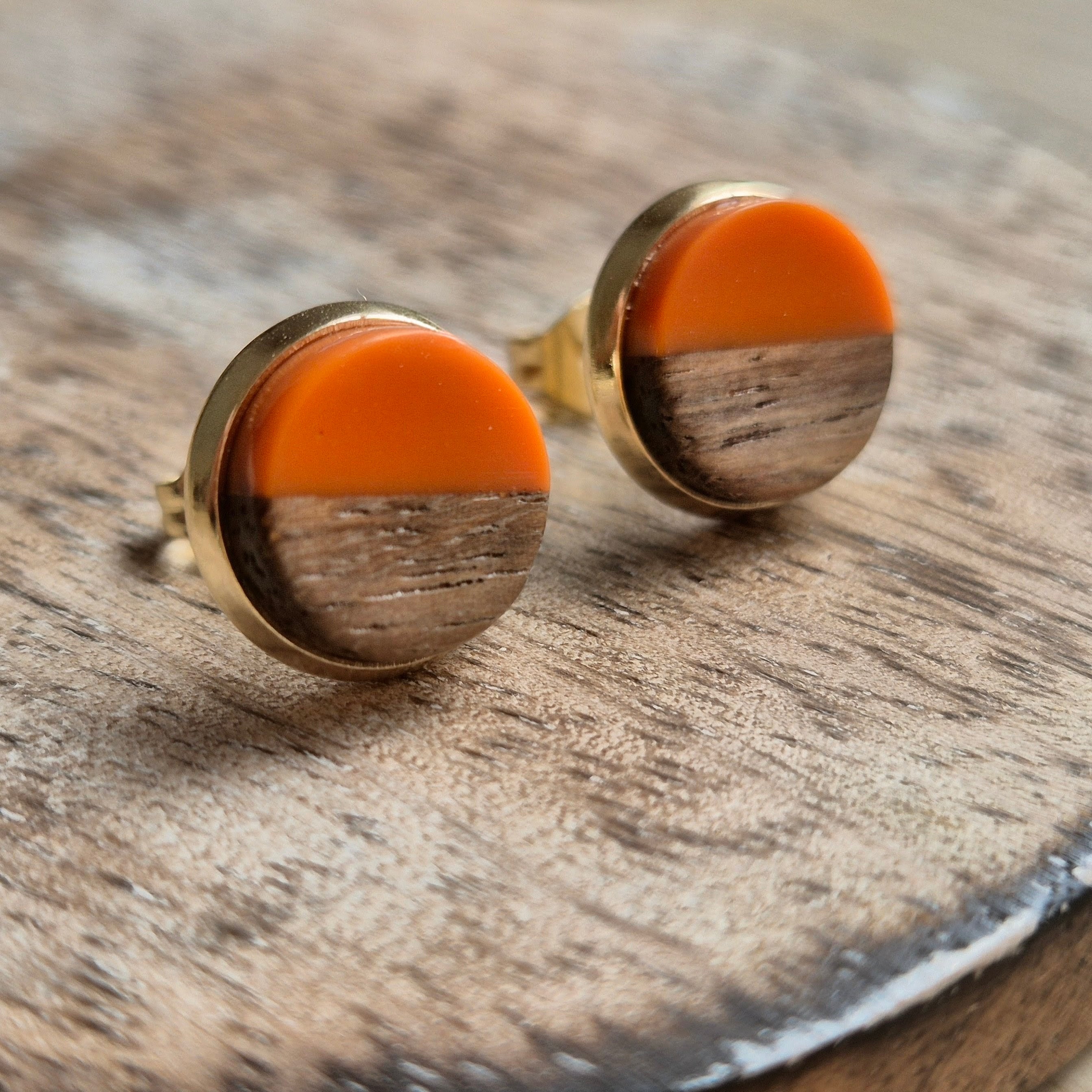 Driftwood Stud Earrings