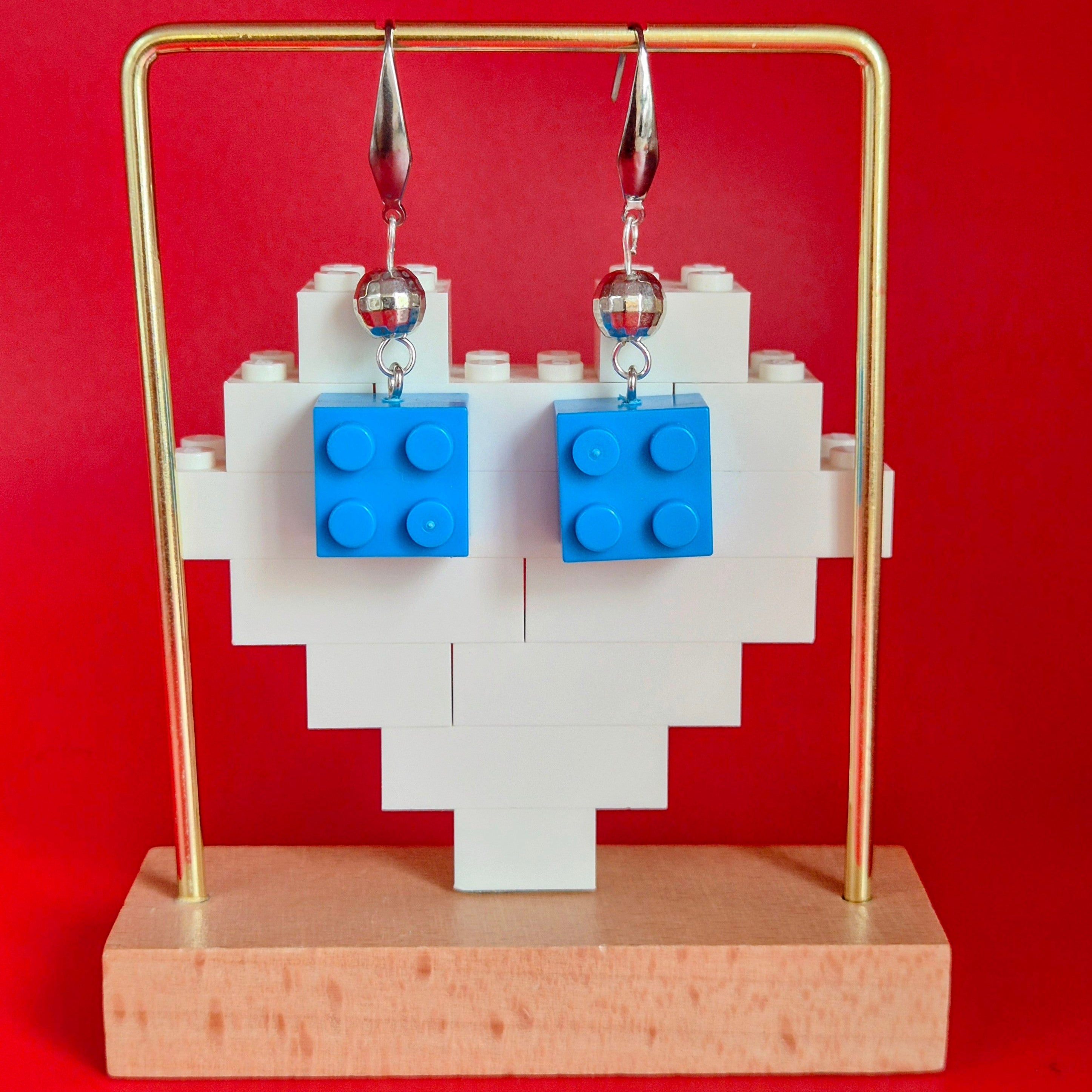 Block Party LEGO® Brick Drop Earrings