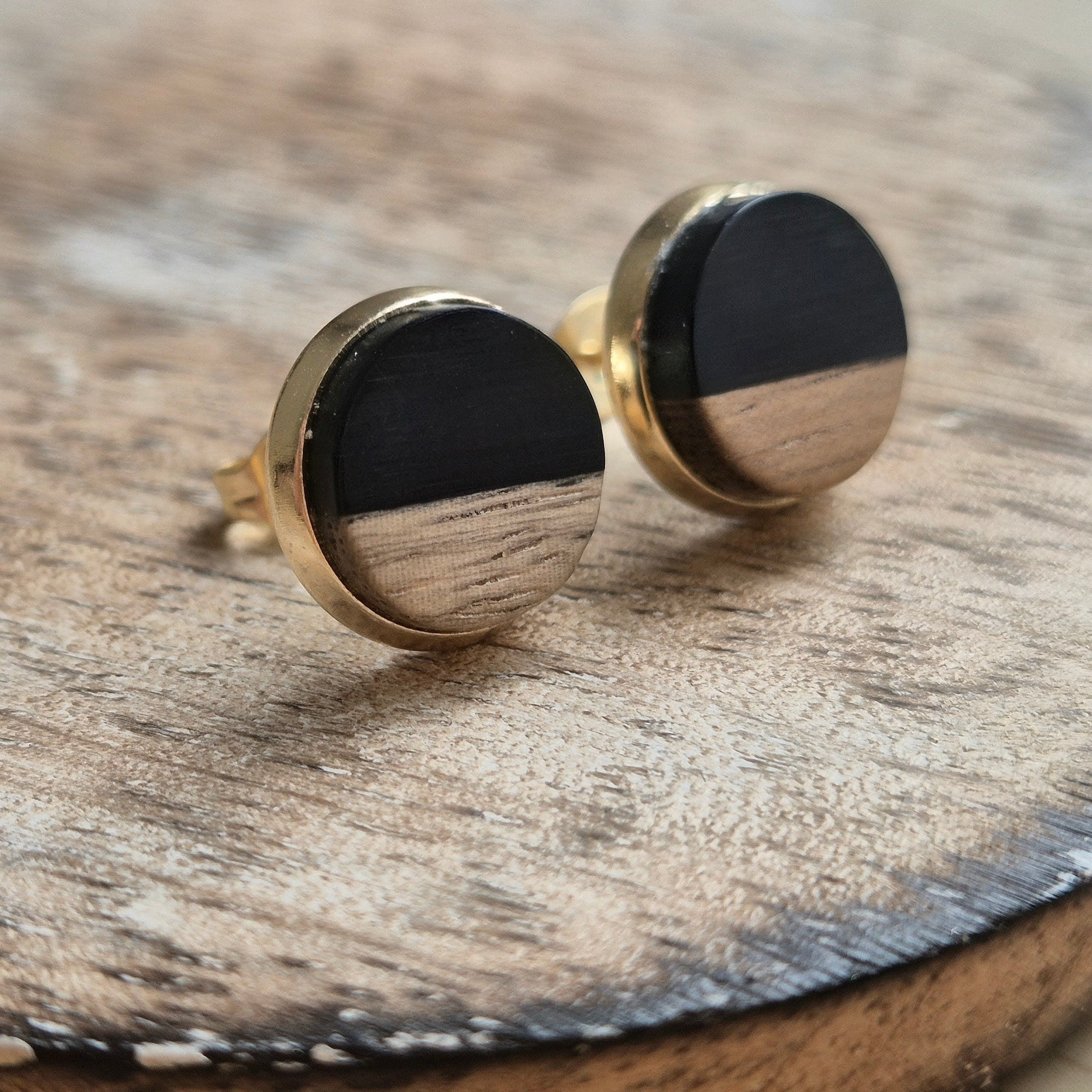 Driftwood Stud Earrings