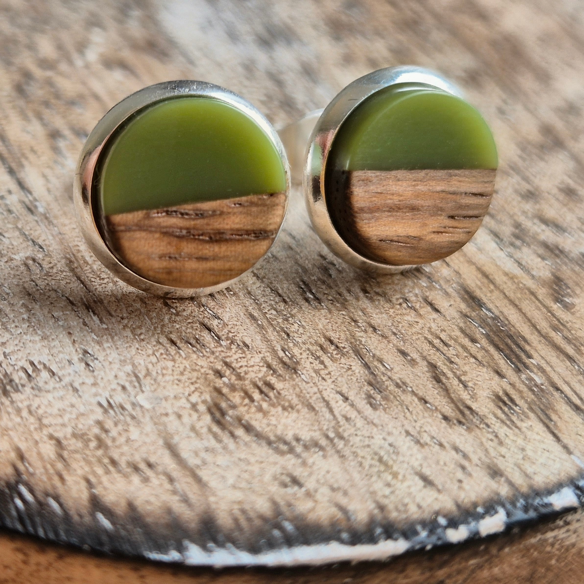 Driftwood Stud Earrings