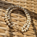 18k Gold Plated Sandbar Bracelet