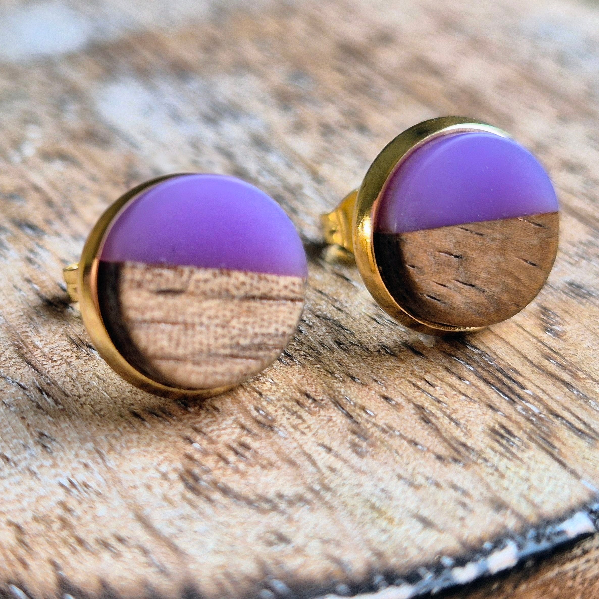 Driftwood Stud Earrings