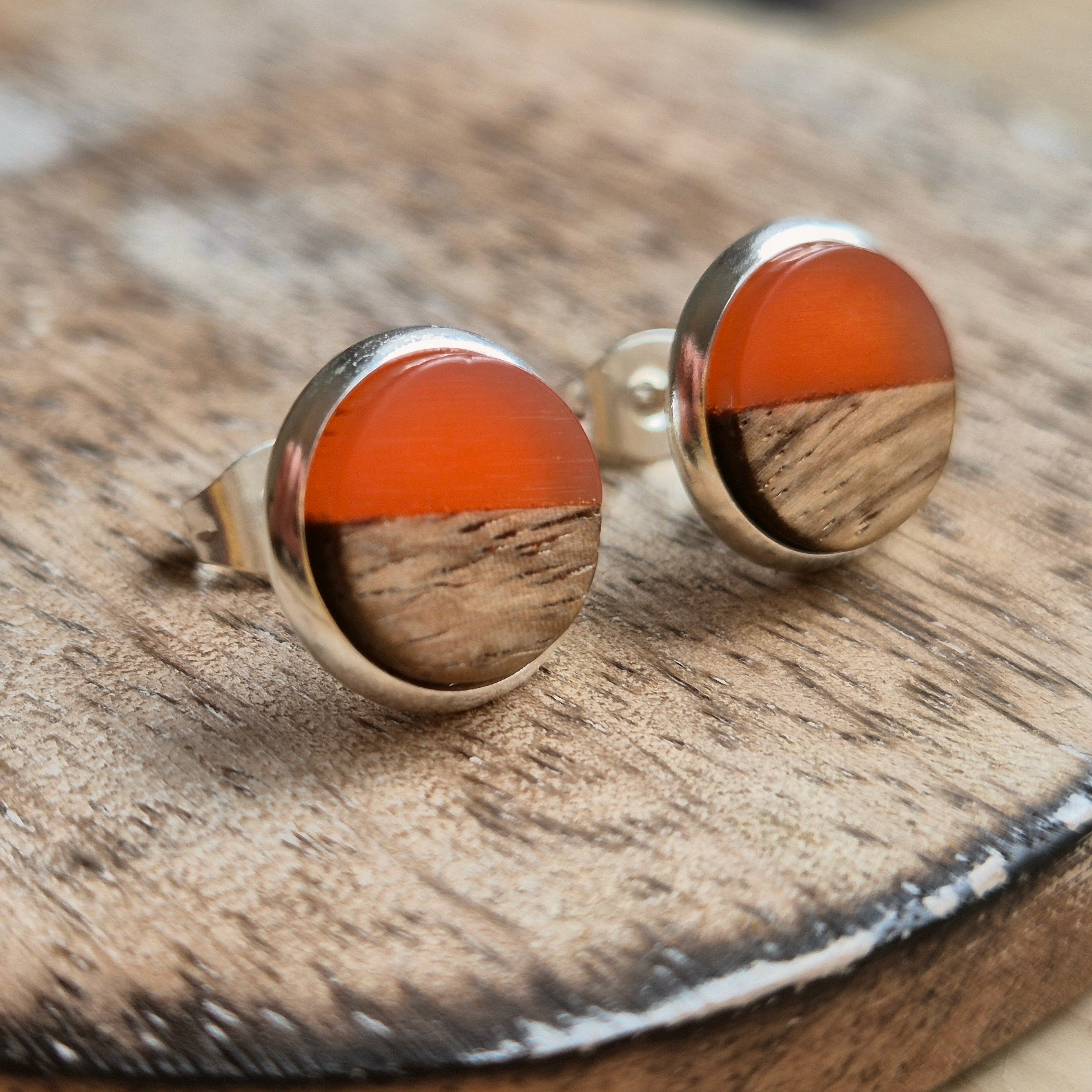 Driftwood Stud Earrings