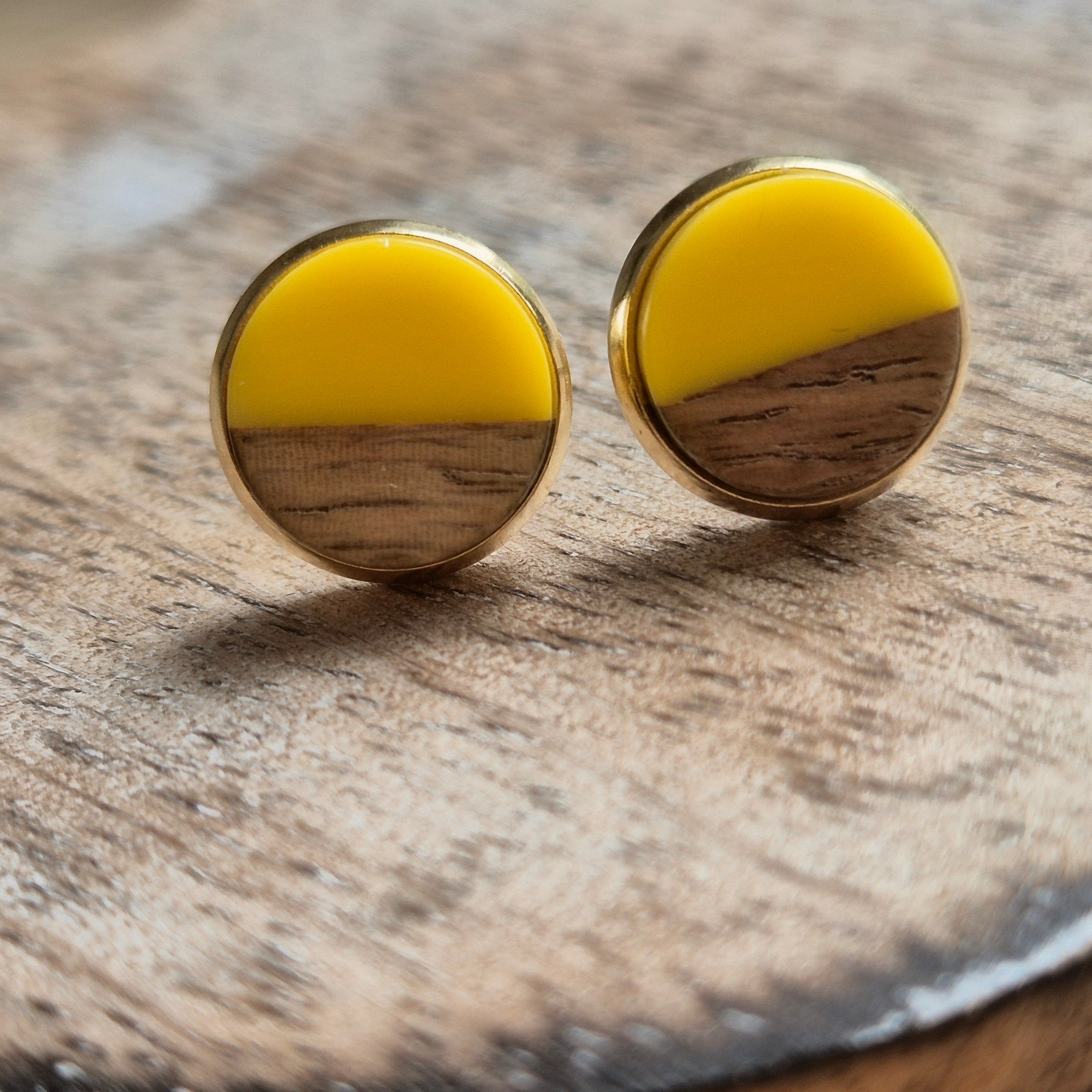 Driftwood Stud Earrings