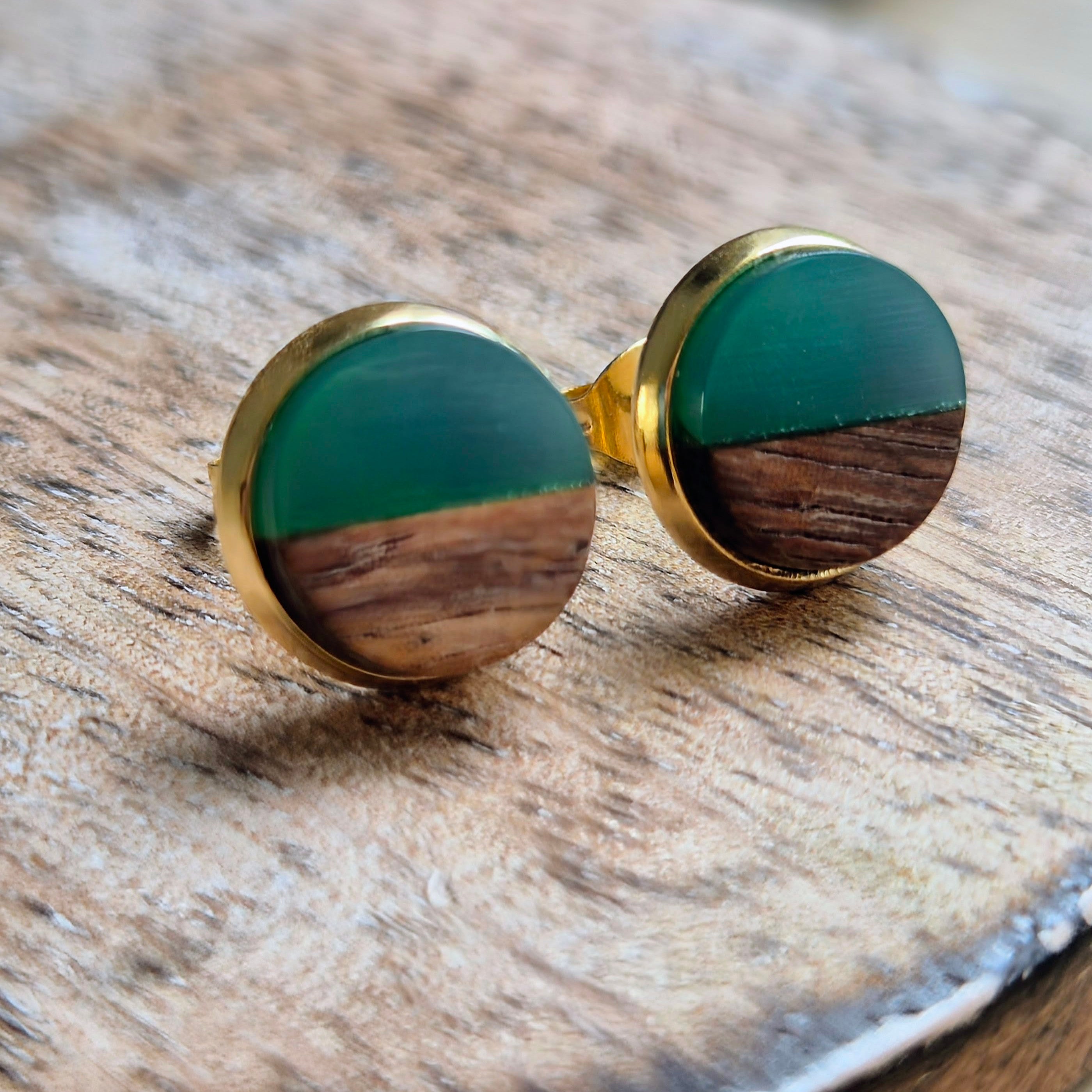 Driftwood Stud Earrings