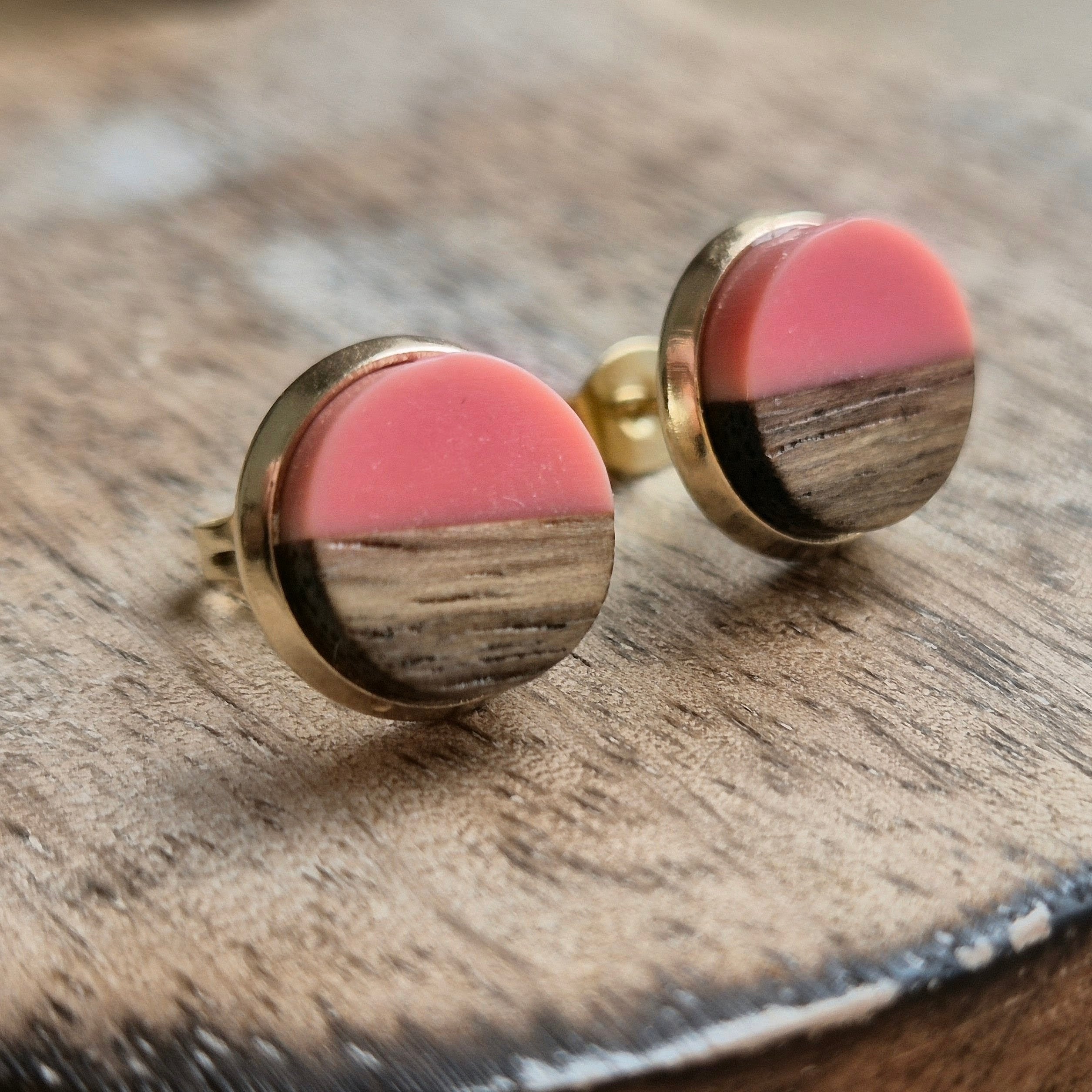 Driftwood Stud Earrings